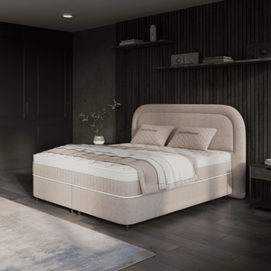 Boxspring met Opbergruimte - Essence - Beige