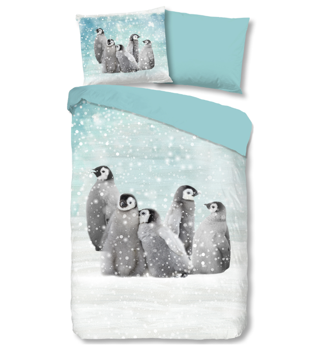 Dekbedovertrek Katoen-Flanel - Pengu