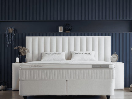 Boxspring met Opbergruimte - Woollybedd
