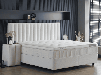 Boxspring met Opbergruimte - Woollybedd