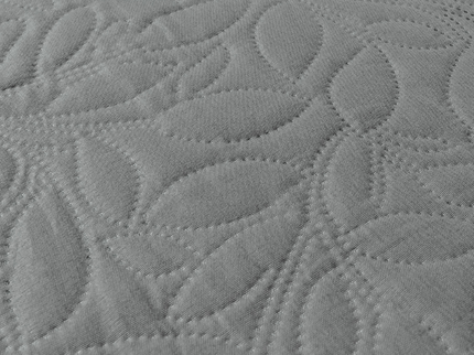 Bedsprei Flowers - Zilver