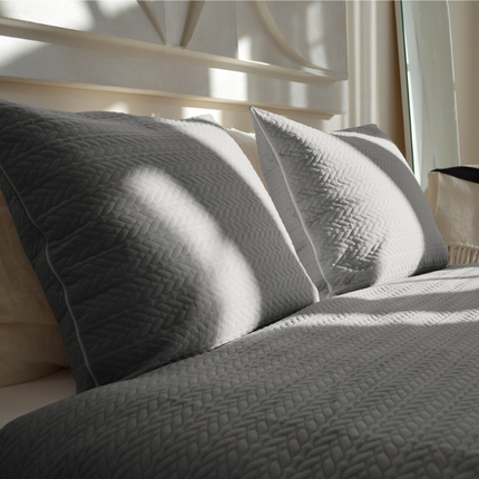 Bedsprei Rope - Zilver