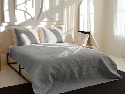 Bedsprei Rope - Zilver