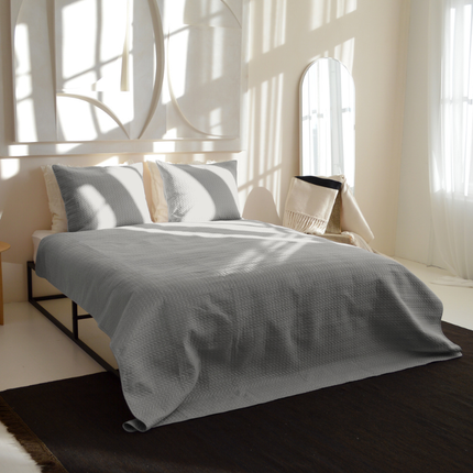 Bedsprei Rope - Zilver