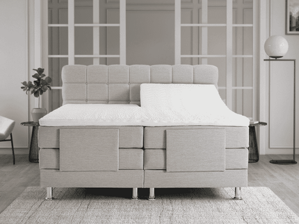 Elektrische Boxspring Arizona - Beige