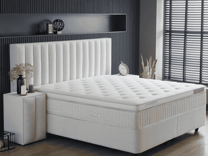 Boxspring met Opbergruimte - Woollybedd