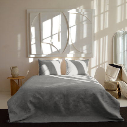 Bedsprei Rope - Zilver