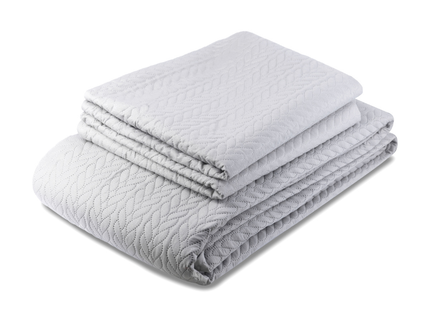 Bedsprei Rope - Zilver