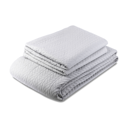 Bedsprei Rope - Zilver