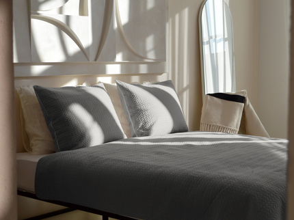 Bedsprei Rope - Zilver