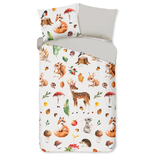 Dekbedovertrek Katoen-Flanel - Autumn
