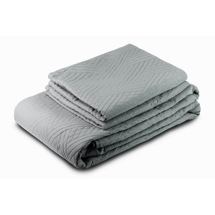 Bedsprei Layers - Zilver