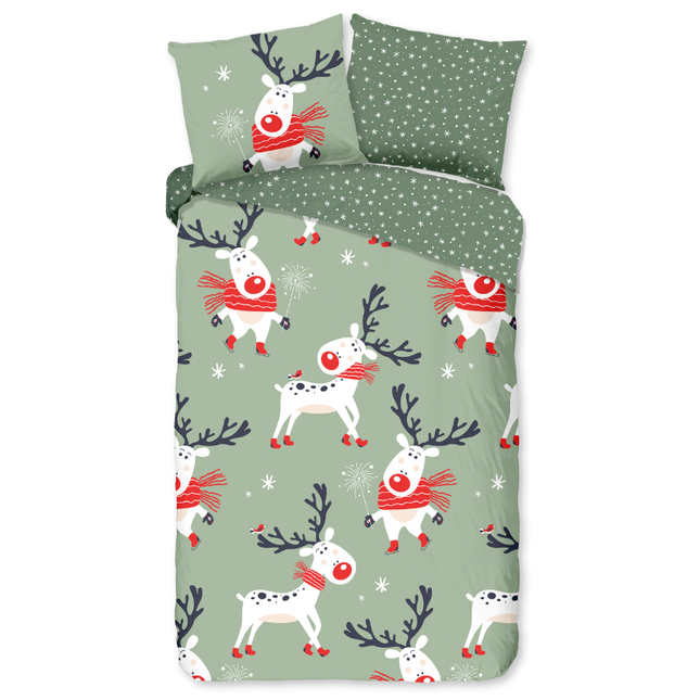 Dekbedovertrek Katoen-Flanel - Dinde