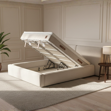 Boxspring met Opbergruimte - Salerno