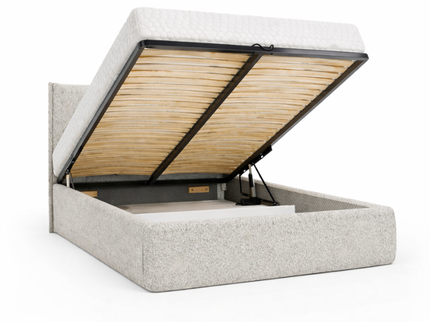 Boxspring met elektrische Opbergruimte - Porto