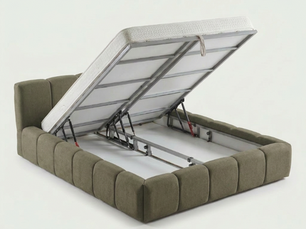 Boxspring met Opbergruimte - Palermo Deluxe - Groen