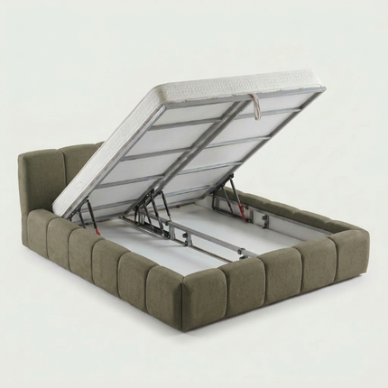 Boxspring met Opbergruimte - Palermo Deluxe - Groen