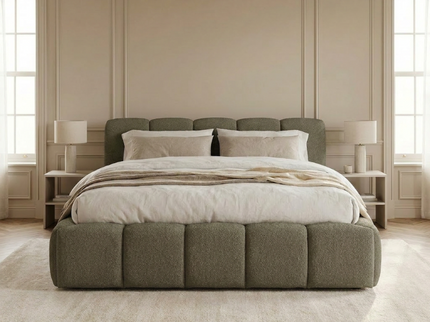 Boxspring met Opbergruimte - Palermo Deluxe - Groen
