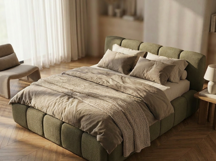Boxspring met Opbergruimte - Palermo Deluxe - Groen