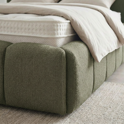 Boxspring met Opbergruimte - Palermo Deluxe - Groen