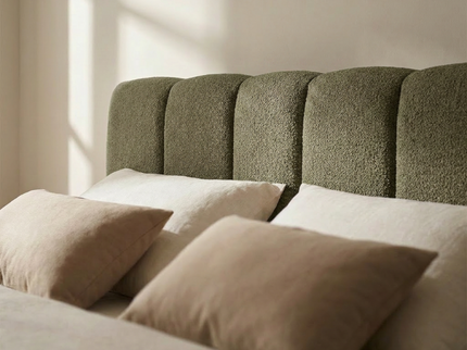 Boxspring met Opbergruimte - Palermo Deluxe - Groen