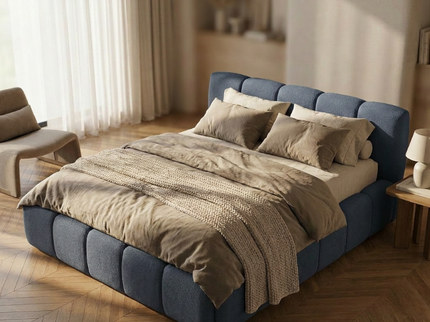 Boxspring met Opbergruimte - Palermo Deluxe - Navy
