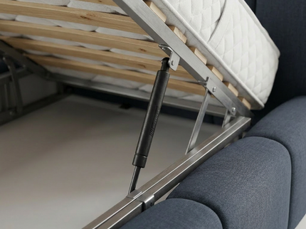 Boxspring met Opbergruimte - Palermo Deluxe - Navy