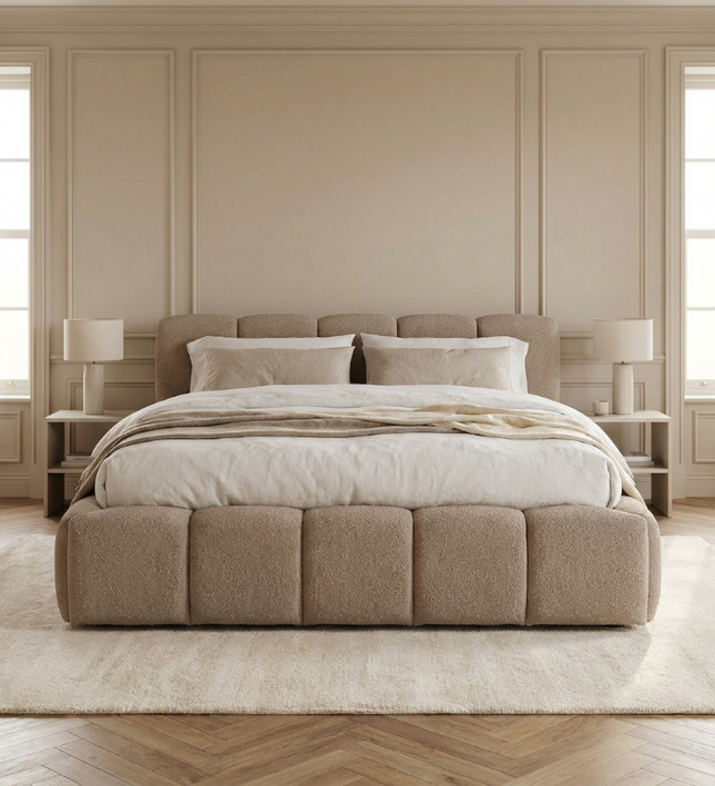 Boxspring met Opbergruimte - Palermo Deluxe - Taupe
