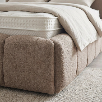 Boxspring met Opbergruimte - Palermo Deluxe - Taupe