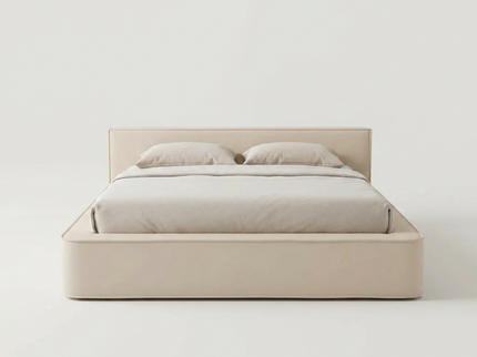 Boxspring met Opbergruimte Amour Tranquility - Crème