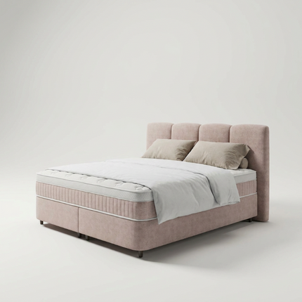 Boxspring met Opbergruimte - Allure - Taupe