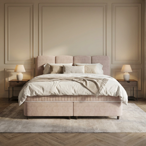 Boxspring met Opbergruimte - Allure - Taupe