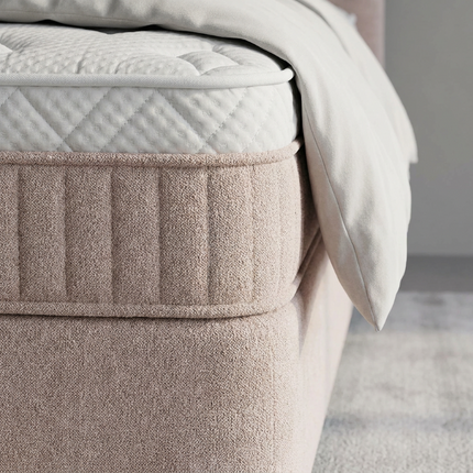 Boxspring met Opbergruimte - Allure - Taupe