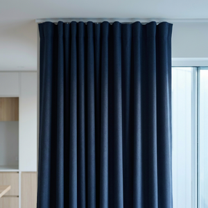 Gordijnen Verduisterend & Isolerend - Haken - Navy