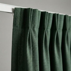 Gordijnen met Linnen Look - Haken - Groen