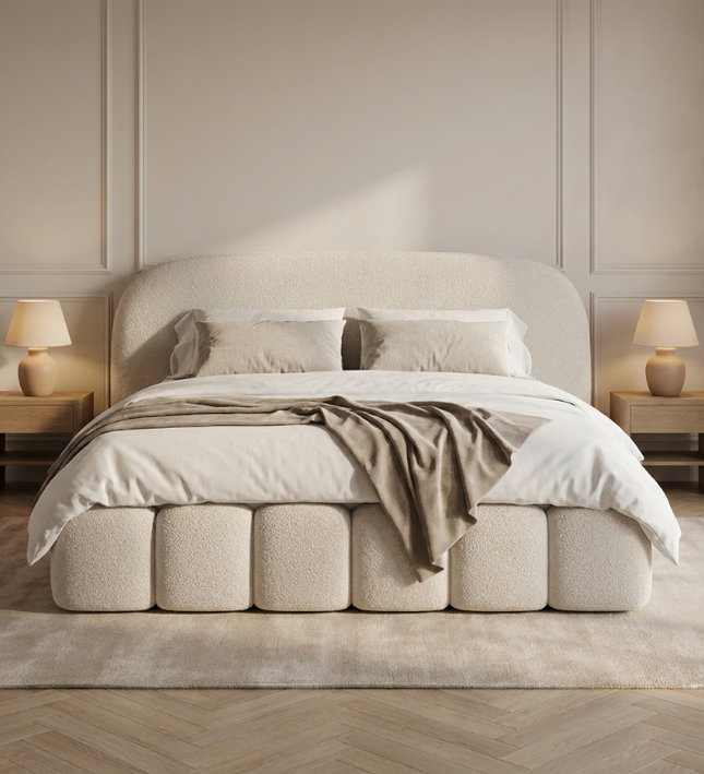 Boxspring met Opbergruimte Signature - Off-White
