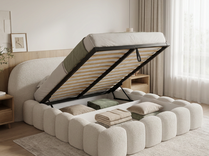 Boxspring met Opbergruimte Signature - Off-White