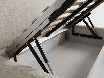 Boxspring met Opbergruimte Signature - Off-White