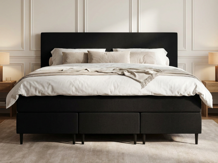 Familiebed Comfort - Zwart