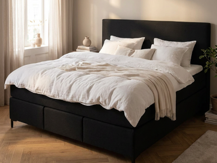 Familiebed Comfort - Zwart
