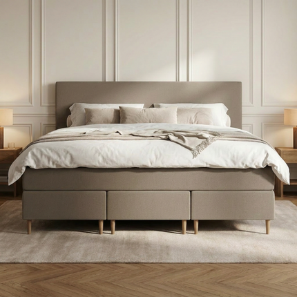 Familiebed Comfort - Beige
