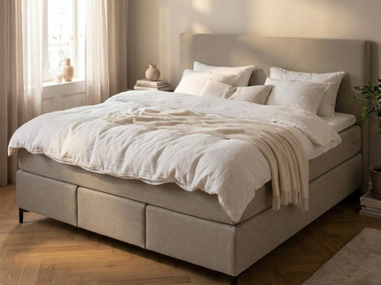 Familiebed Comfort - Beige