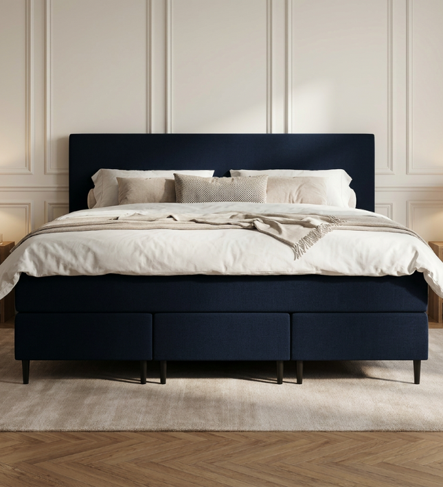 Familiebed Comfort - Navy
