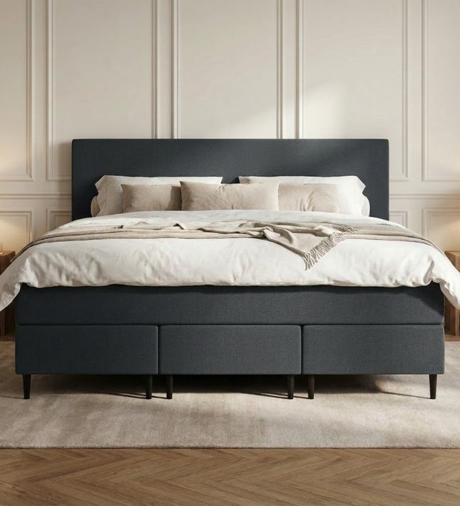 Familiebed Comfort - Antraciet