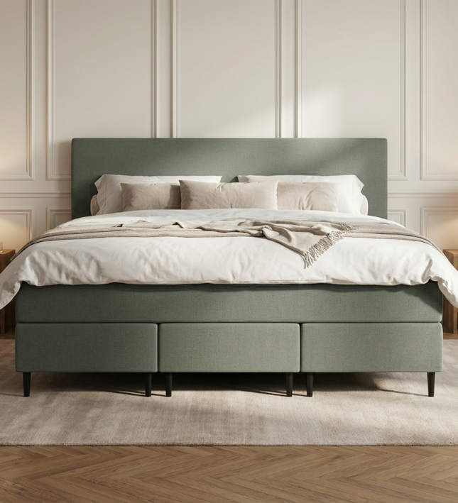 Familiebed Comfort - Groen