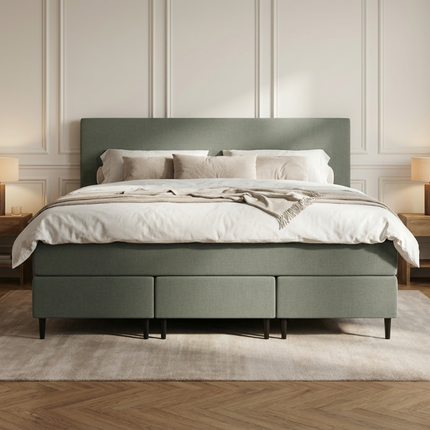 Familiebed Comfort - Groen