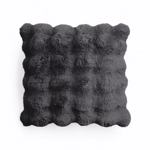 Sierkussen Pom Rabbit Fur - Antraciet