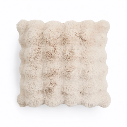 Sierkussen Pom Rabbit Fur - Zand
