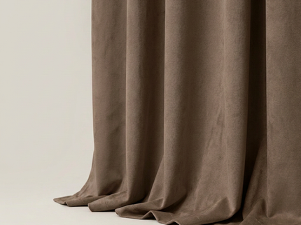 Premium Gordijnen 100% Verduisterend - Ringen - Taupe