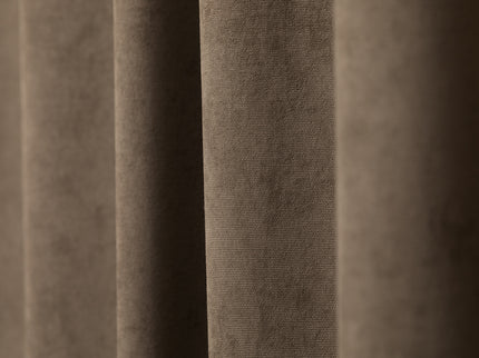 Premium Gordijnen 100% Verduisterend - Ringen - Taupe